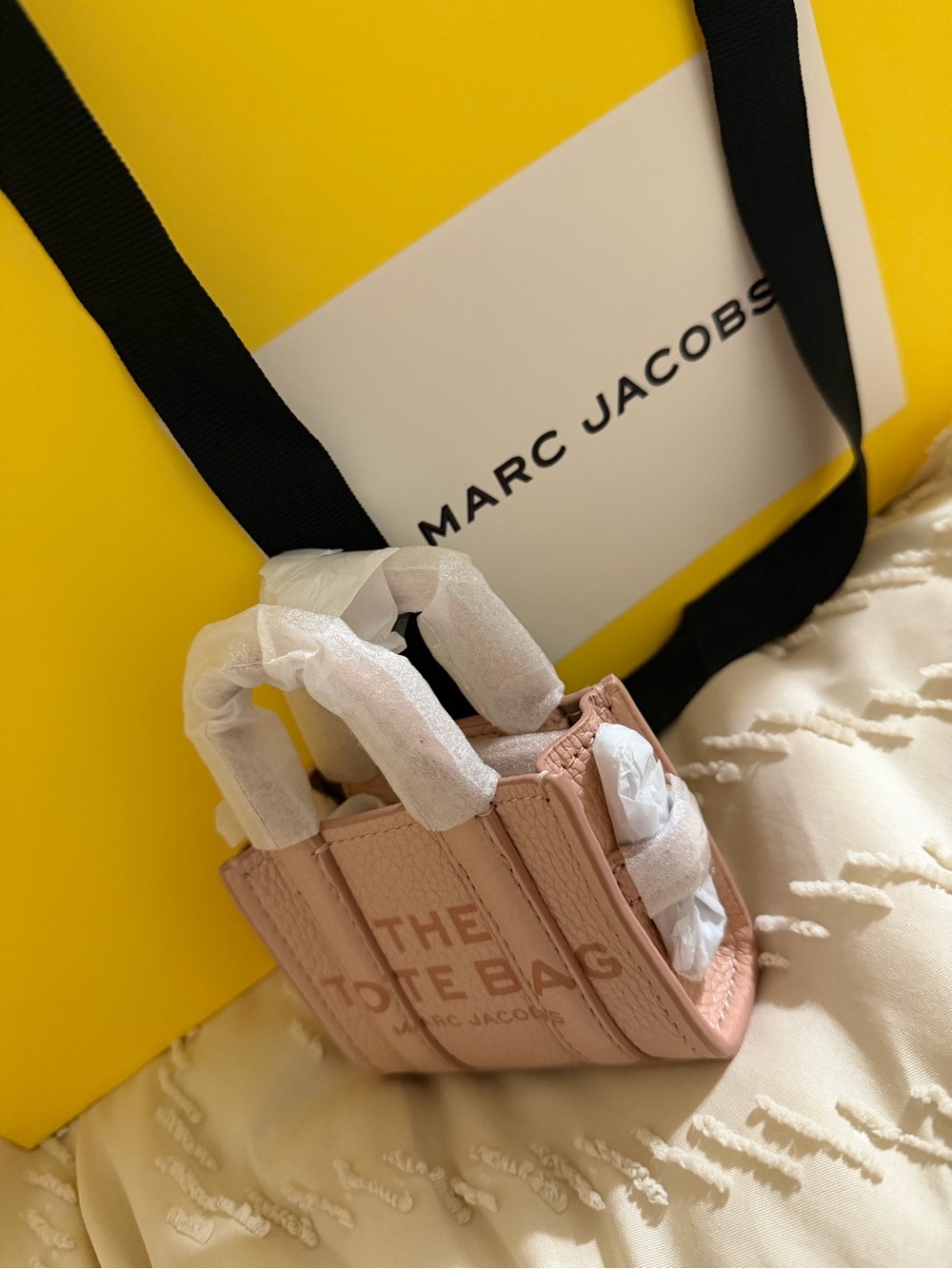 Marc Jacobs Mini Tote Bag in Blush Pink
